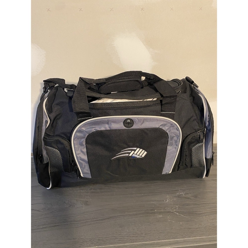 WWE John Cena "Cena  Fit"‎ Black gym bag with adjustable shoulder strap NOS